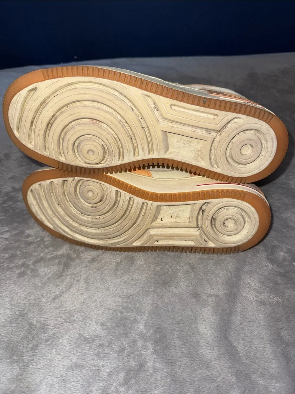 Mens Nike Air Force 1 AF1 Shadow Sisterhood Cashmere Peach & Cream
